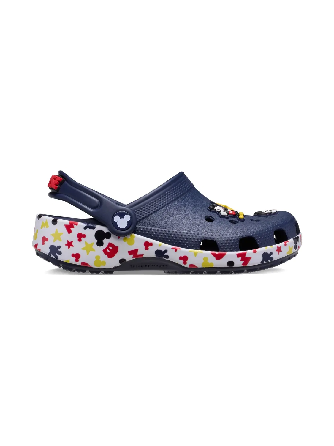 Графические кроксы с Микки Маусом Crocs, темно-синий