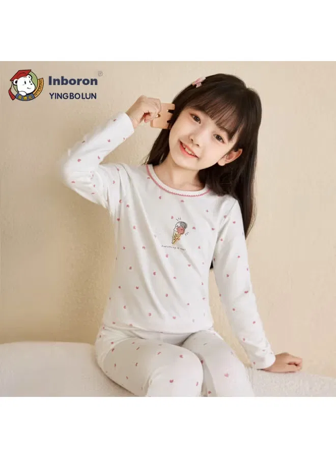 Комплект термобелья хлопковый Cloud Sensation Elastic Cotton Yingbolun, белый