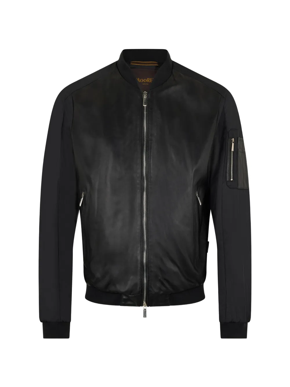 

Бомбер на молнии Moorer, черный