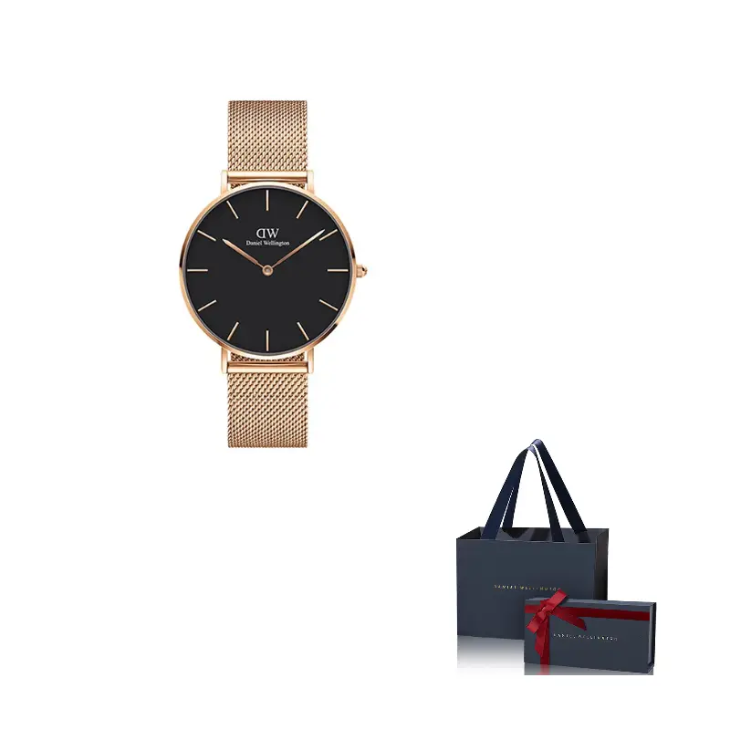 

DW/DanielWellington Часы Daniel Wellington Petite Evergold 36mm, Black Dial
