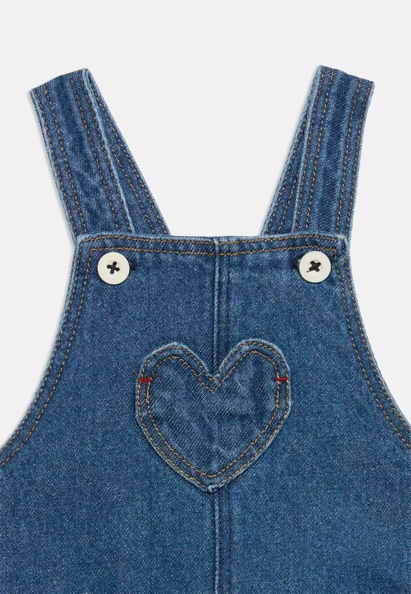 Комбинезон хлопковый Petit Bateau, denim moyen — фото 4
