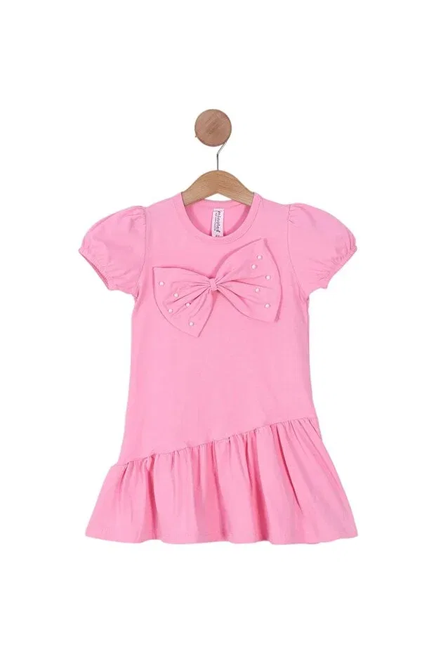 Детское платье для девочек с коротким рукавом Babexi, Pink