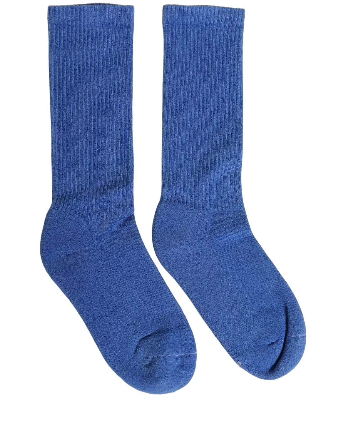 Женские носки с рубчатой текстурой Mid Calf Dolce & Gabbana, Blue — фото 2