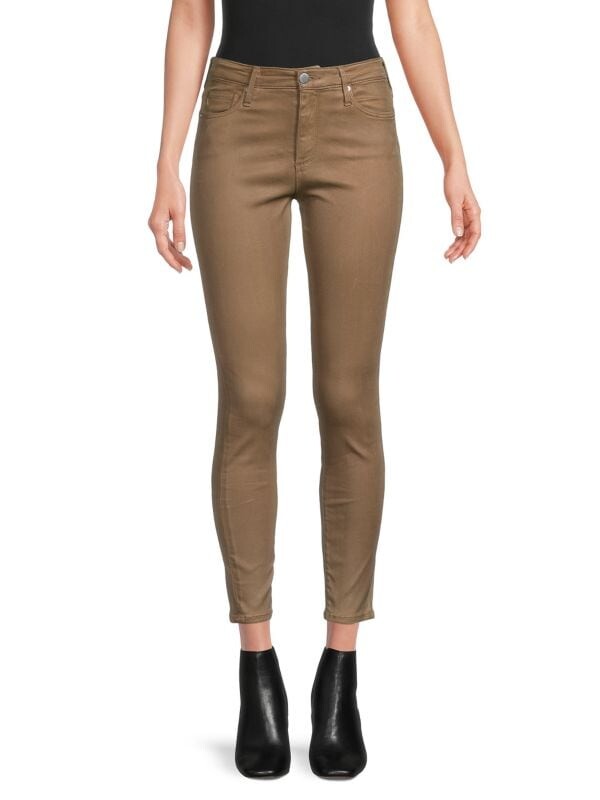 

Джинсы Скинни до Щиколотки AG Jeans Farrah AG Jeans, темно - коричневый