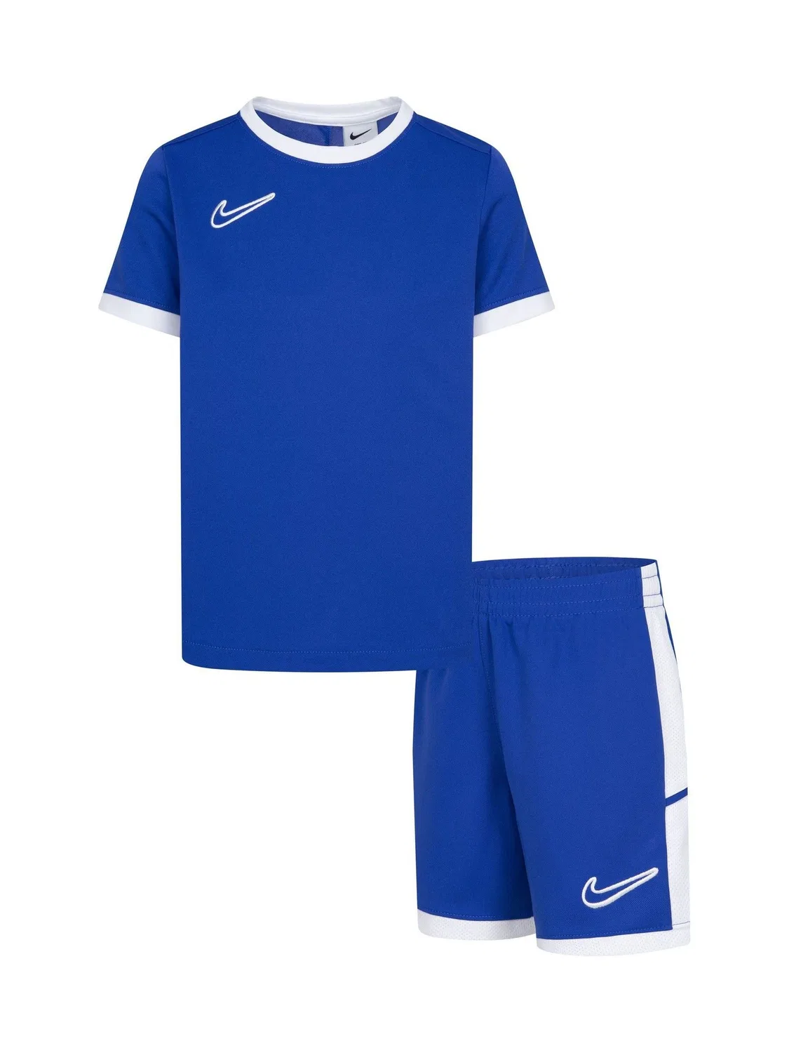 Спортивный комплект Dri-FIT Academy, футболка и шорты Nike, королевский синий