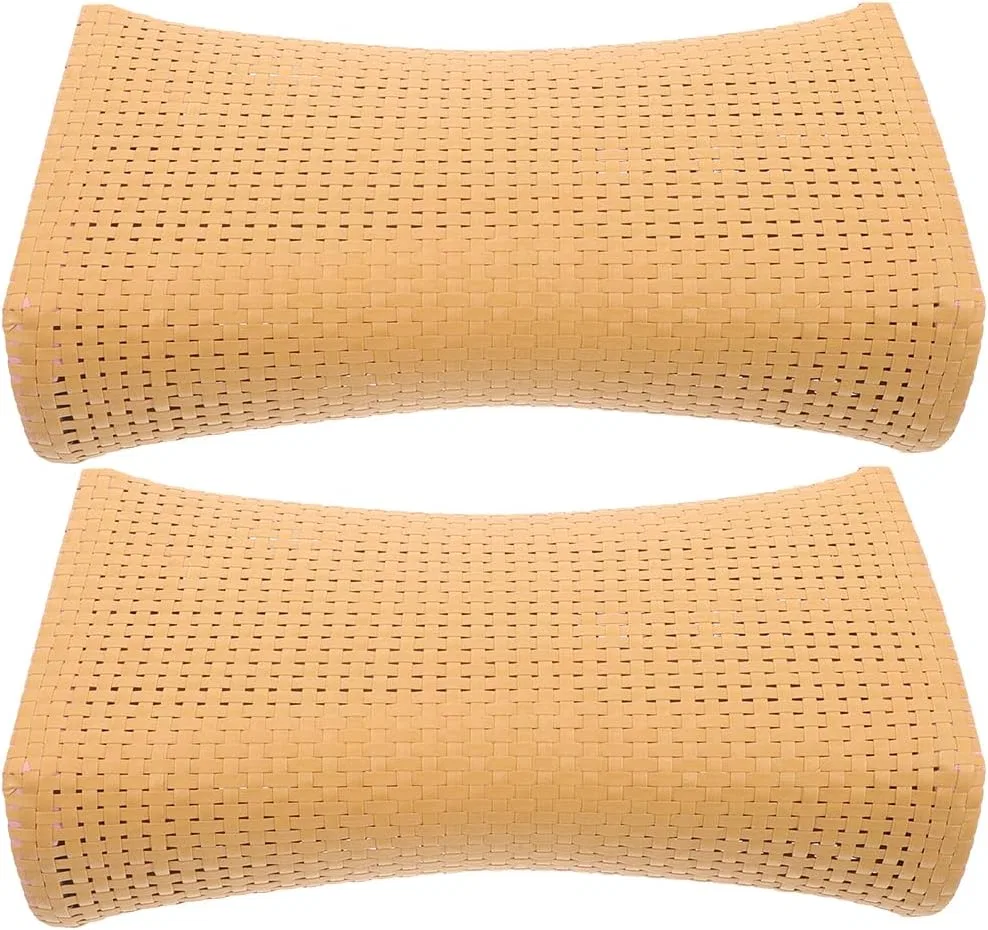 Подушка для шеи из искусственного ротанга Mikinona, 2 шт, 34x18x9 см