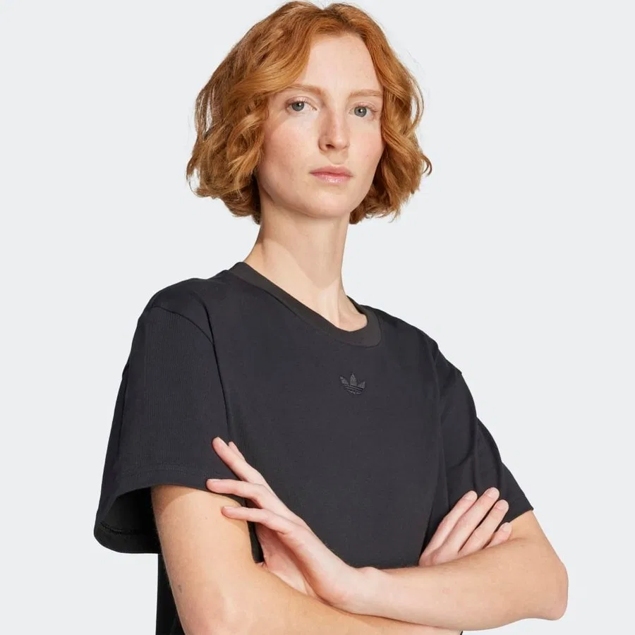 Женская футболка с принтом Adıbreak Tee adidas, Черный — фото 4