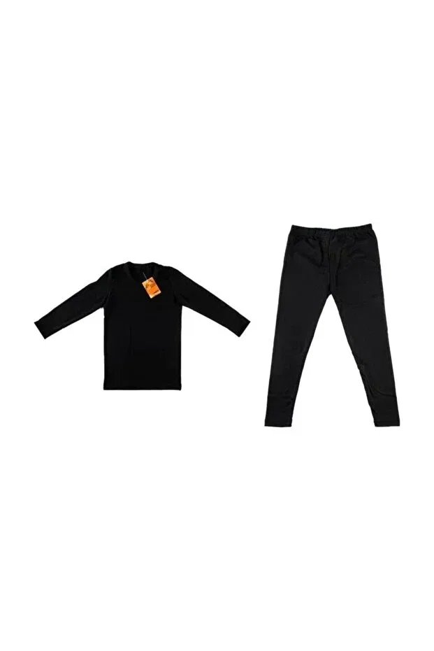 Детский термокостюм для мальчиков хлопковый 0135-136 Jilly Jo, Black