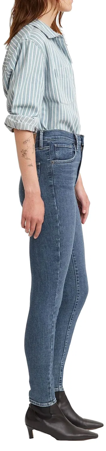 Женские джинсы суперскинни с высокой посадкой Mile High Super Skinny Levi's, Venice for Real — фото 4