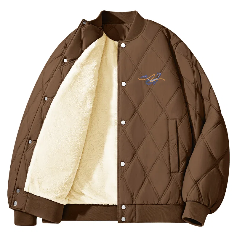Детская пуховая куртка Dreamy Wave Chest Logo MINISO, Thermal Caramel Brown