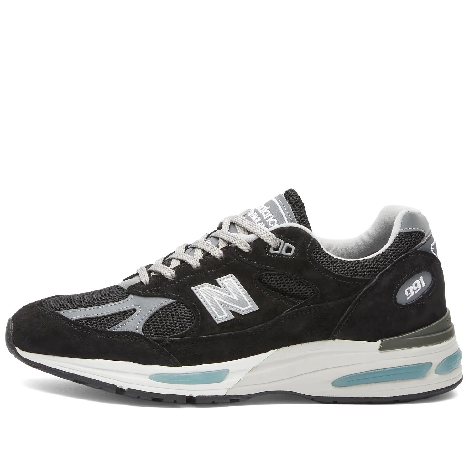 

Кроссовки New Balance U991BK2, черный/белый/серый/синий
