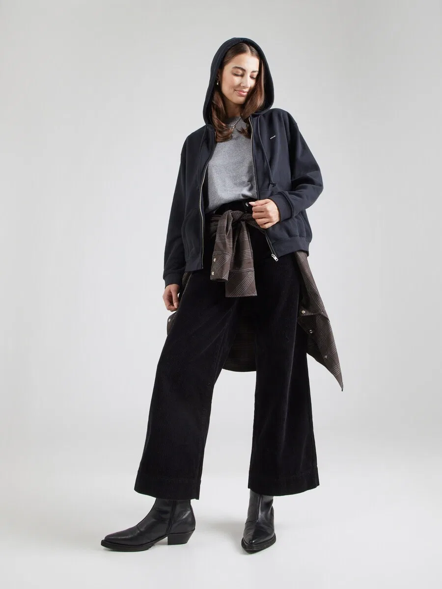 Худи на молнии LEVI'S 'Everyday Zip Hoodie' черного цвета — фото 4