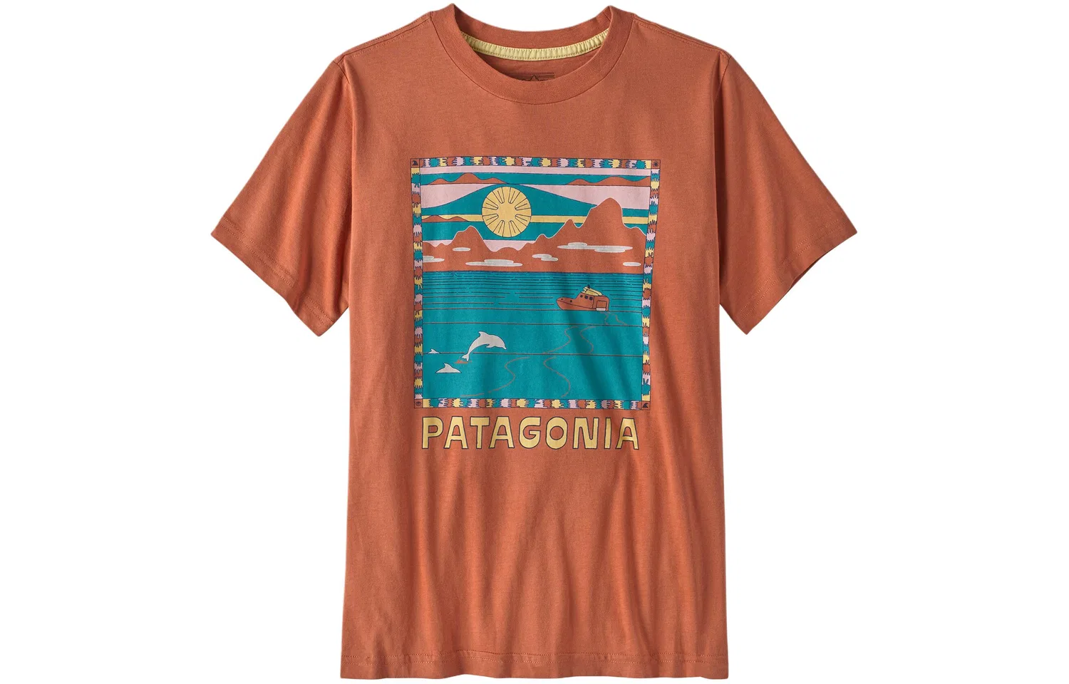 Футболка графическая Patagonia, New Marine — фото 3