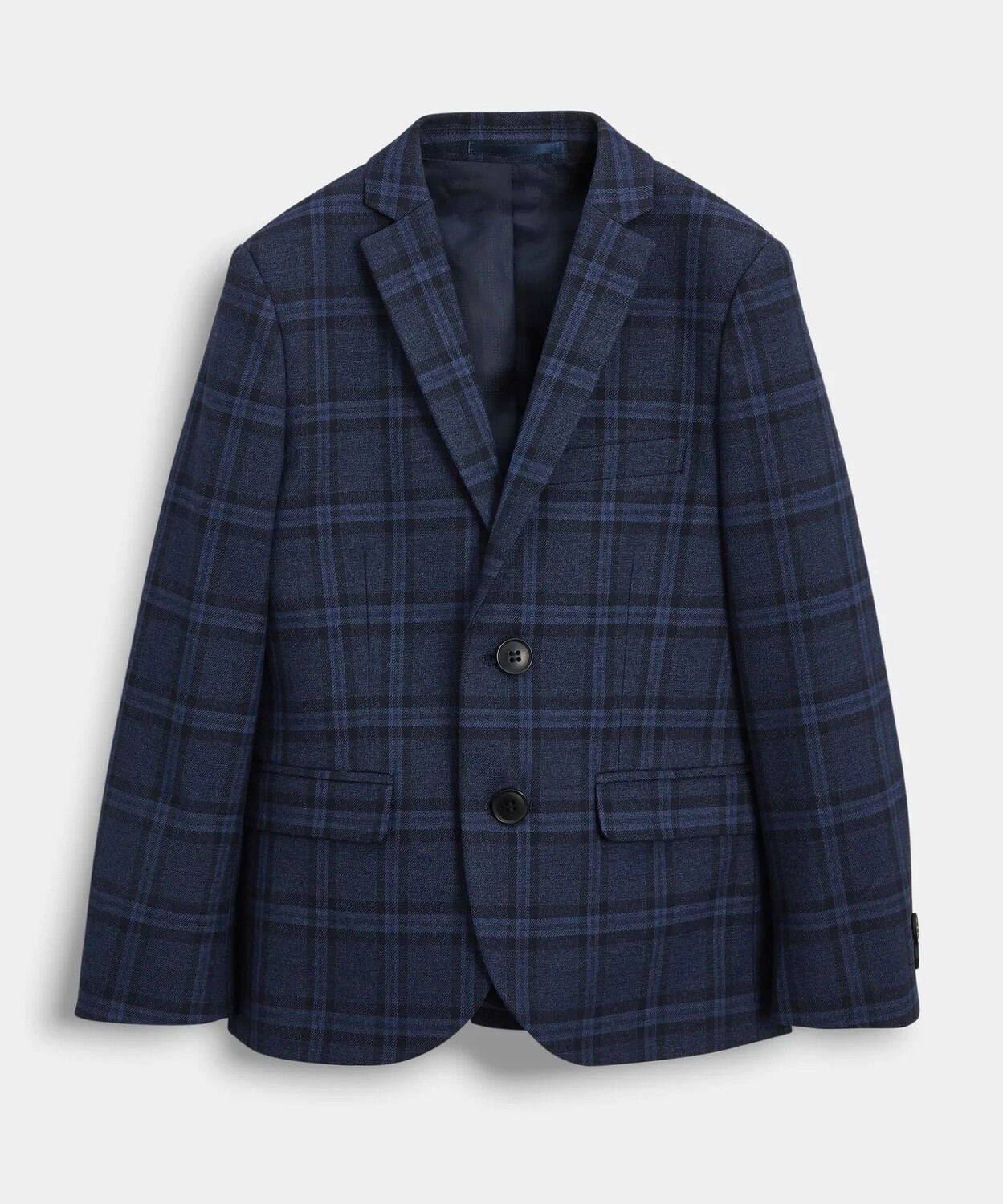

Пиджак Next Check Suit, темно-синий