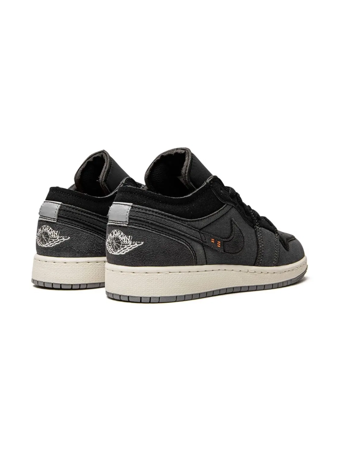Кроссовки Air Jordan 1 Low SE Craft, черный — фото 3
