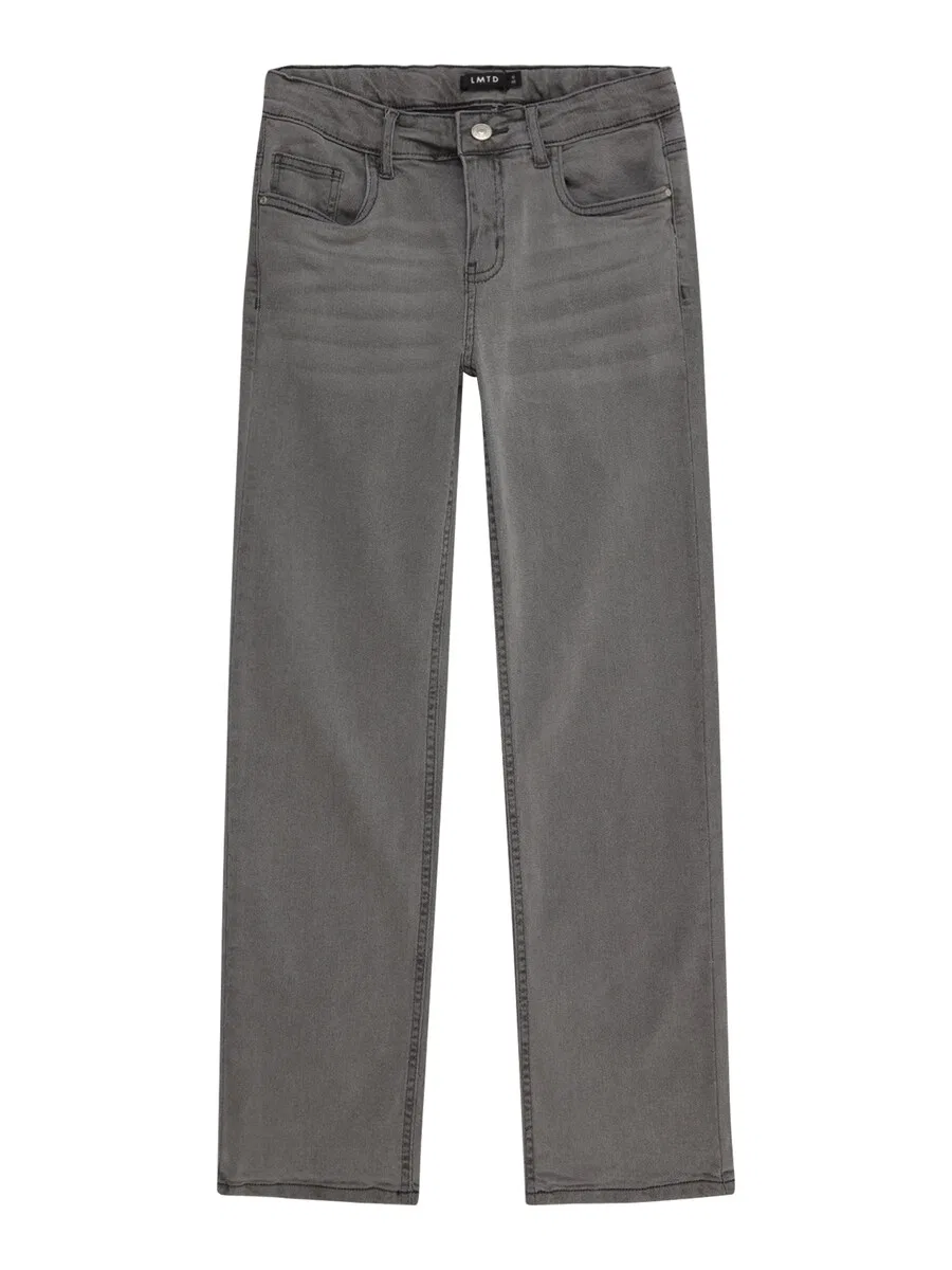 Джинсы LMTD Regular Jeans 'NLFTARIANNES' серого цвета