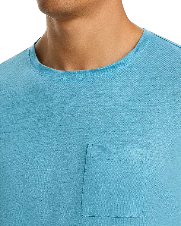 Мужская футболка с коротким рукавом Boss x Beckham Taut Tee, Open Blue — фото 4