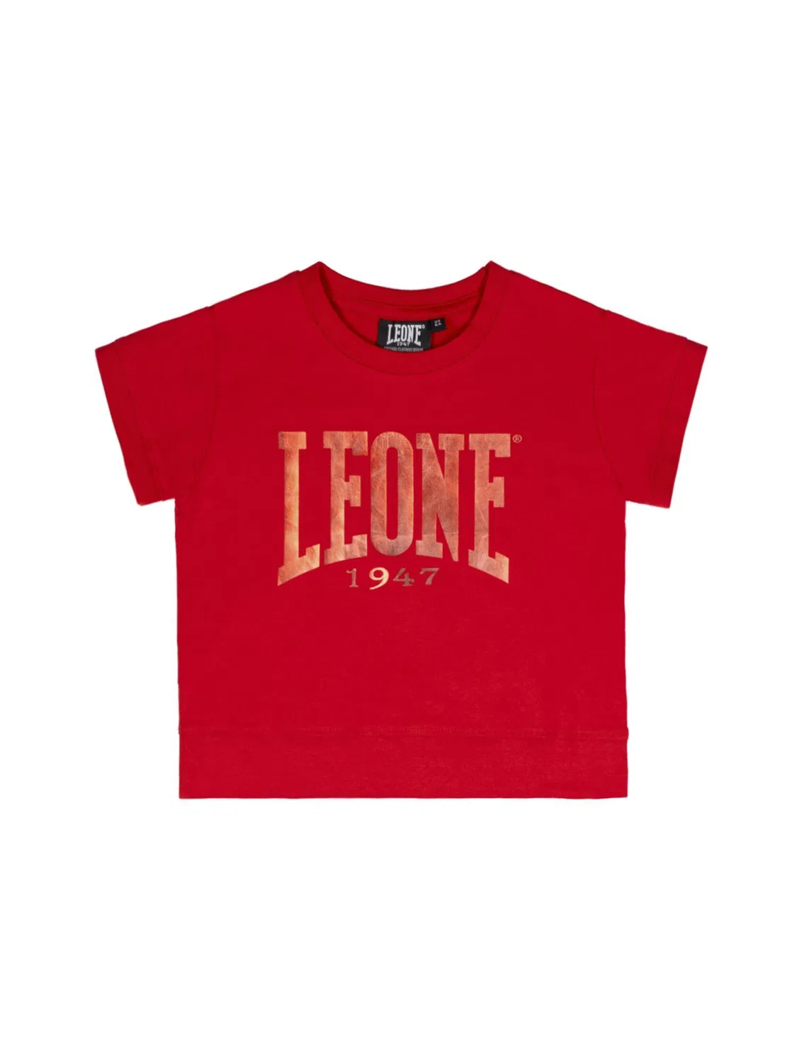 Детская футболка с коротким рукавом Leone 1947 Apparel, Rot