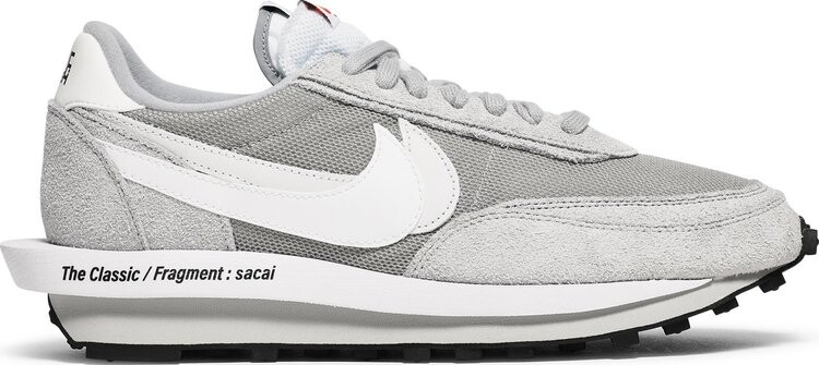

Кроссовки Nike Fragment Design x sacai x LDV Waffle 'Light Smoke Grey', серый