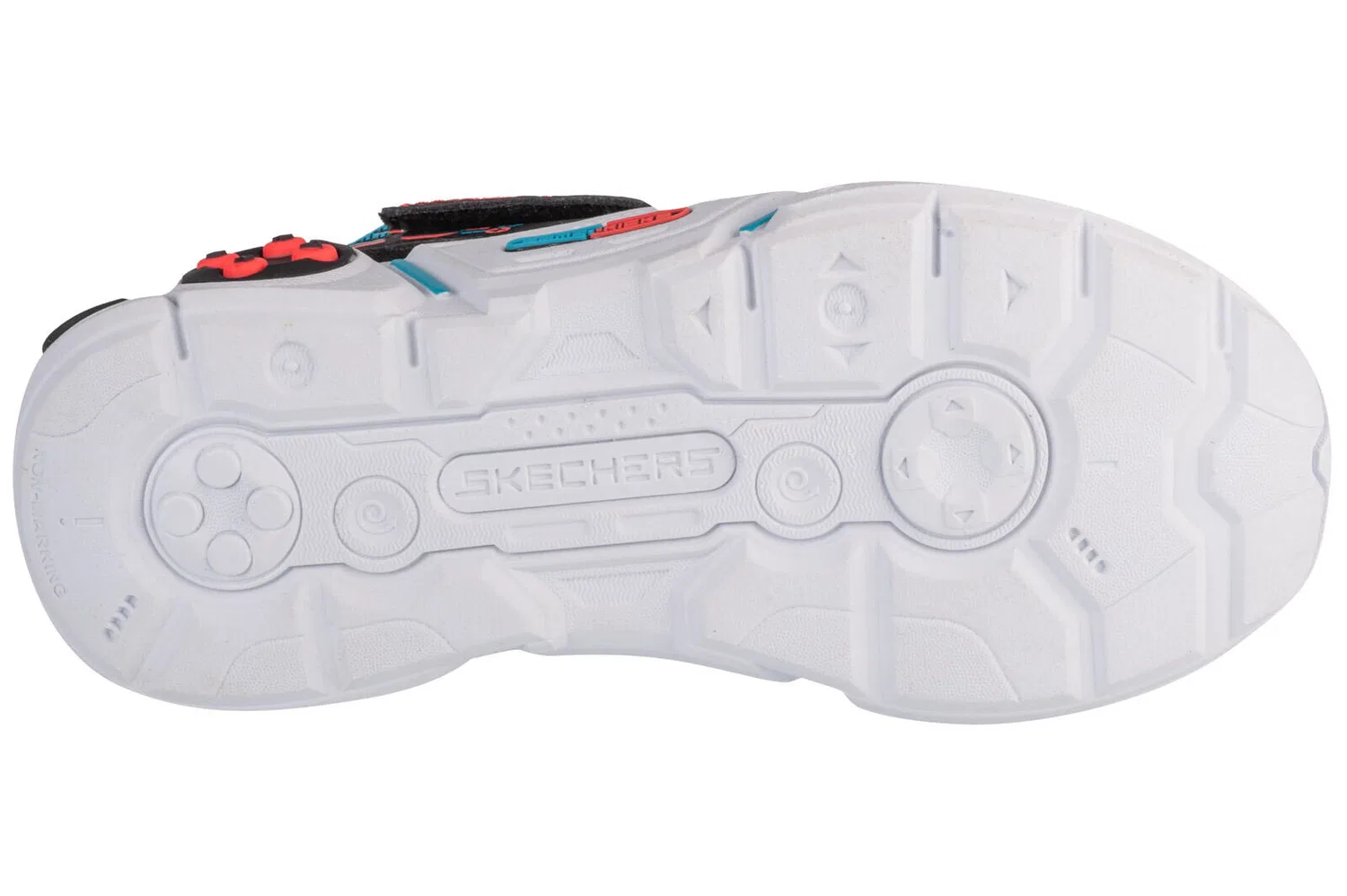 Детские кроссовки для мальчиков Gametronix 2.0 Skechers, Schwarz Blau — фото 4