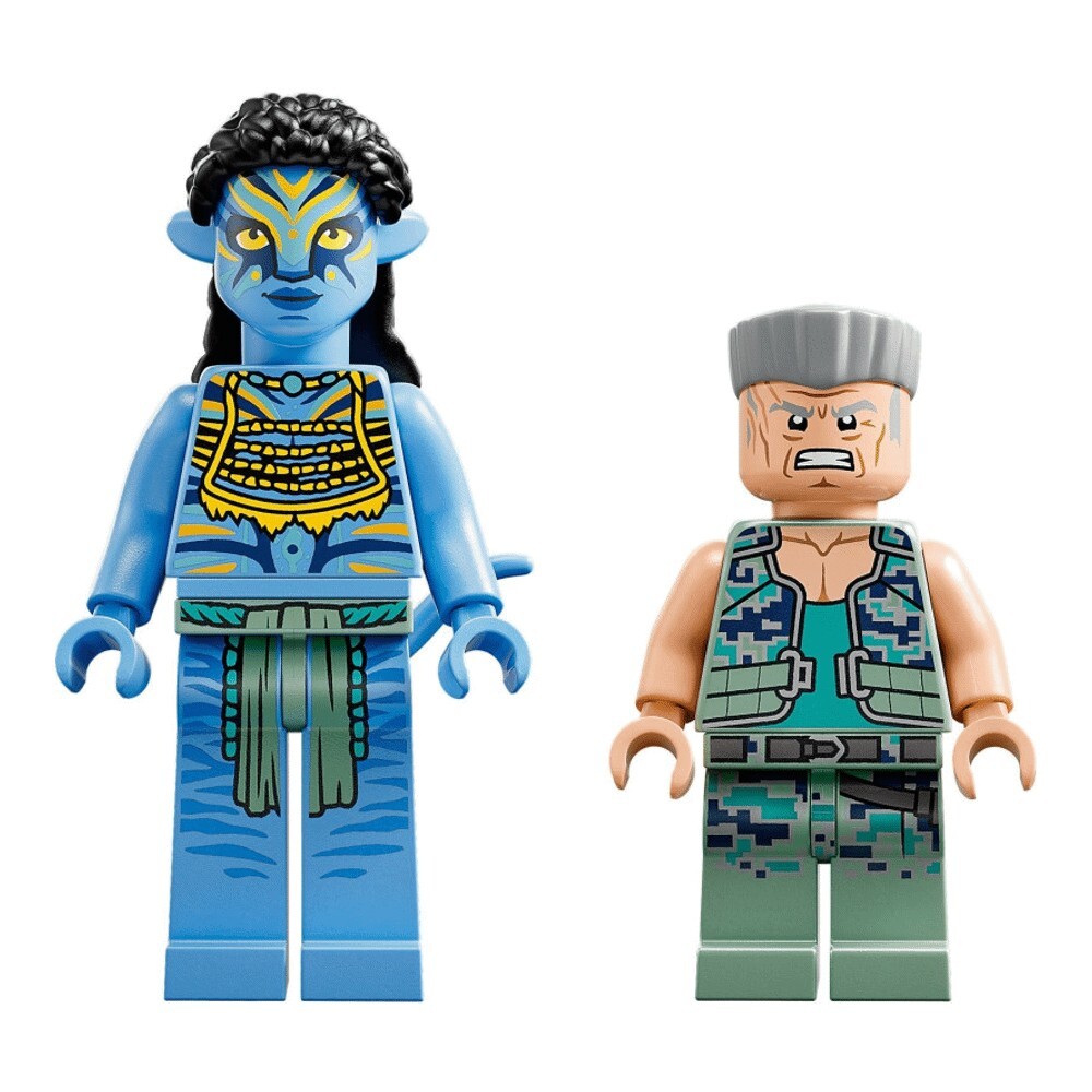 Конструктор LEGO Avatar Neytiri & Thanator vs. AMP Suit Quaritch 75571, 560 деталей — фото 4