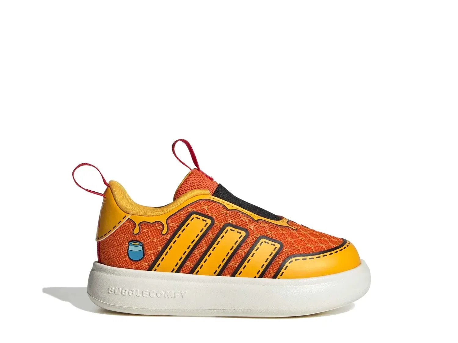 Кроссовки slip-on Winnie the Pooh Bubblecomic, adidas, оранжевый — фото 3