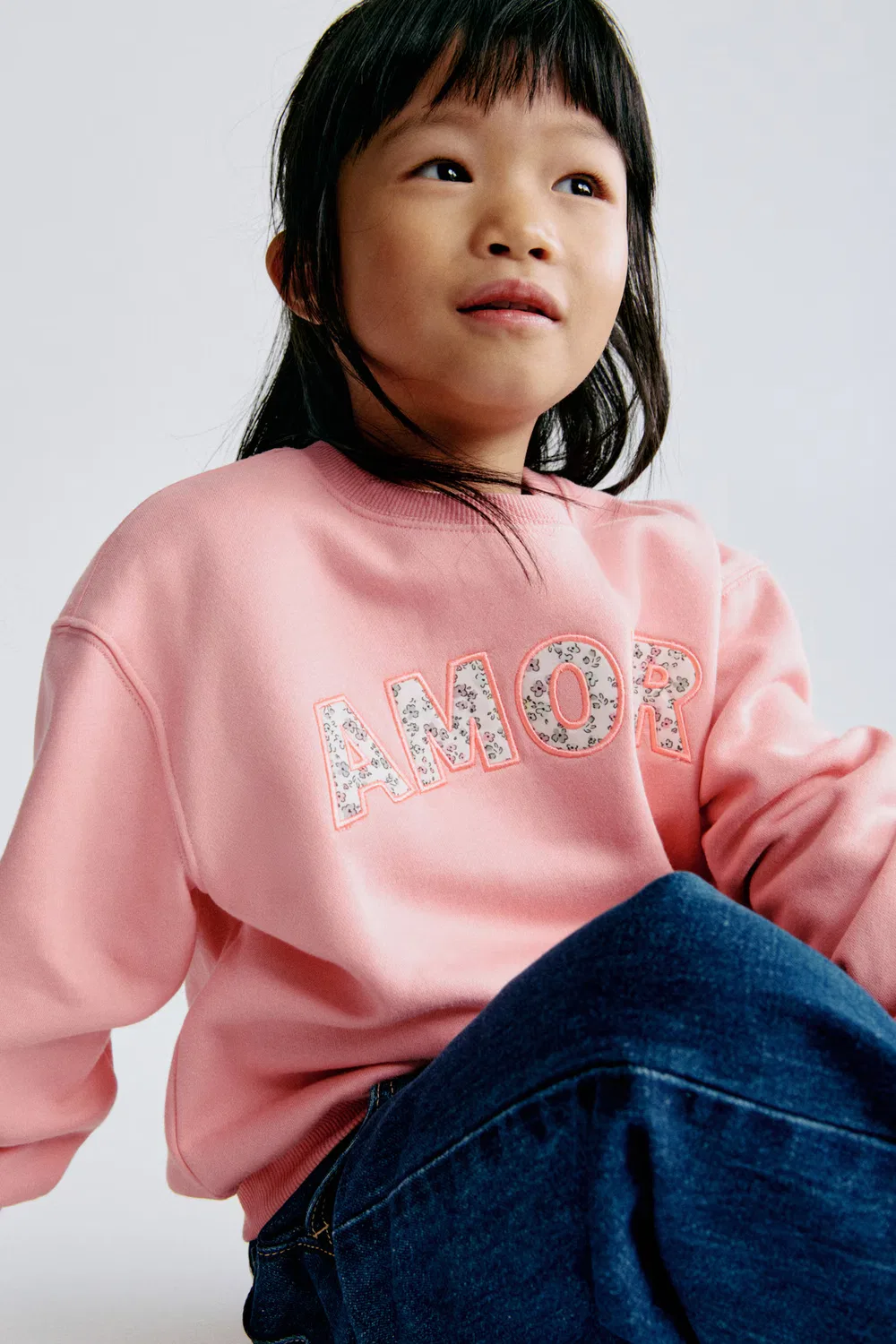 Толстовка с рисунком H&M, Rosa/Amour — фото 2