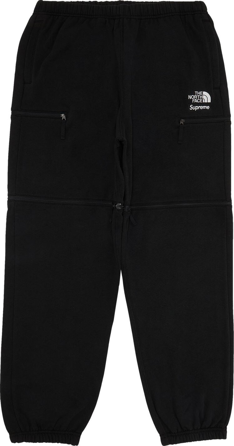 

Спортивные брюки Supreme x The North Face Convertible Sweatpant 'Black', черный