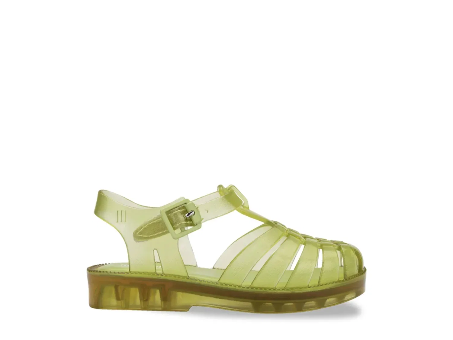 Сандалии рыболовные Posession из желе, Mini Melissa, темно-зеленый — фото 3