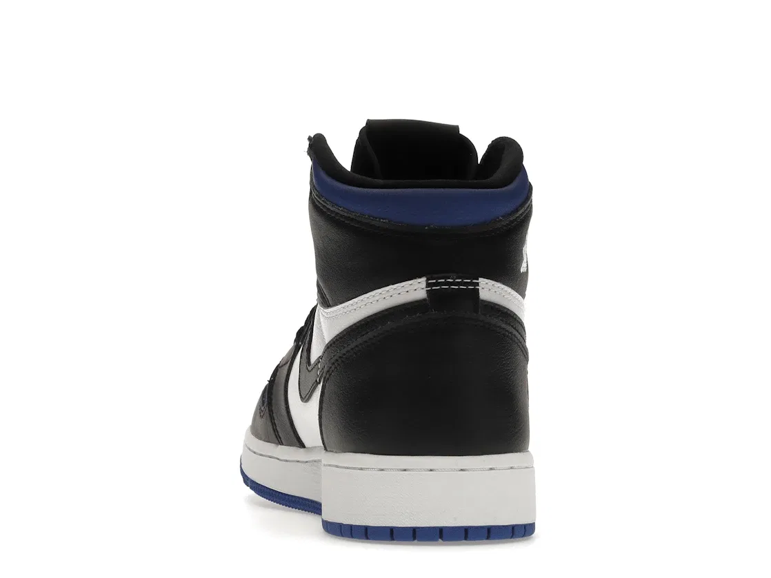 Детские кроссовки Lifestyle с высоким верхом Jordan 1 Retro High Royal Toe Jordan, Black/White-Game Royal-Black — фото 4