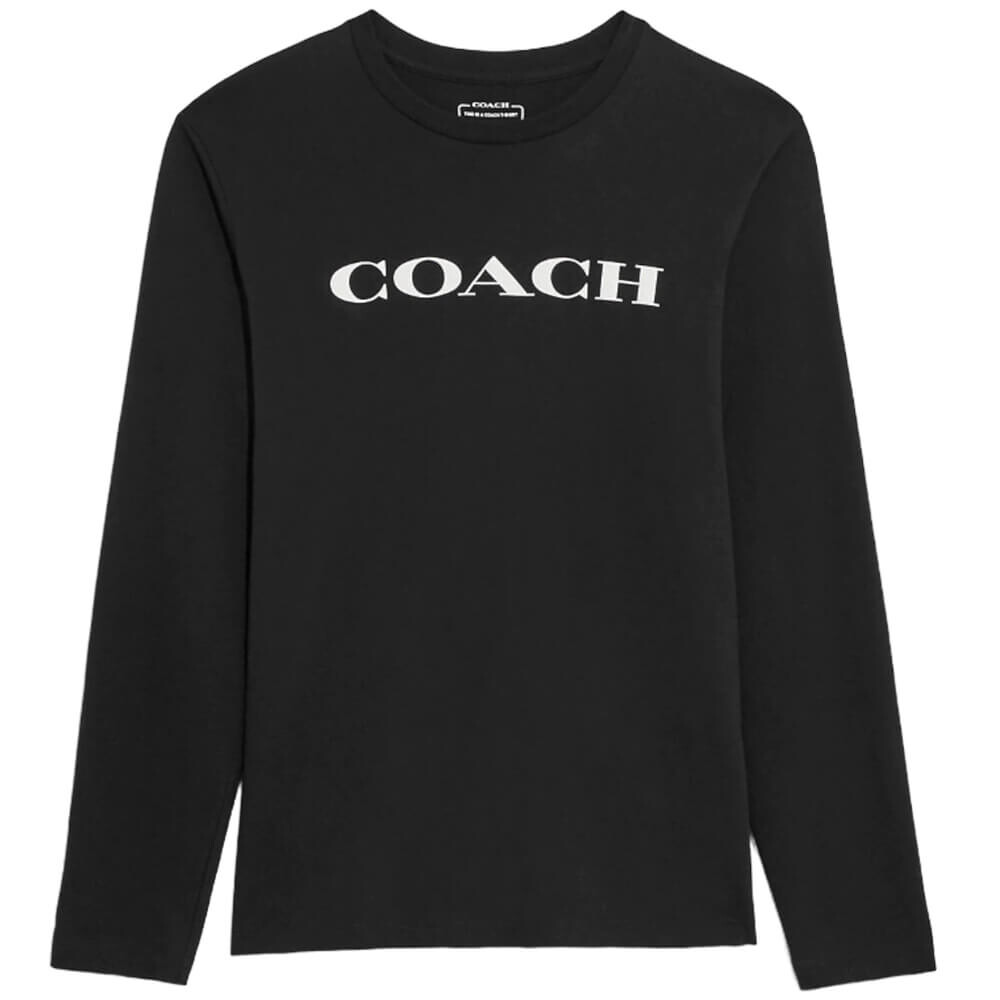 

Лонгслив Coach Outlet Essential, черный