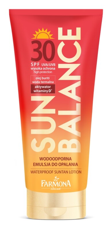 

Водостойкий солнцезащитный лосьон SPF 30 Farmona Sun Balance