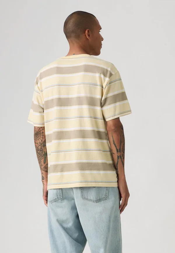 Винтажная базовая футболка Levi'S, Pecos Stripe Rutabaga — фото 3