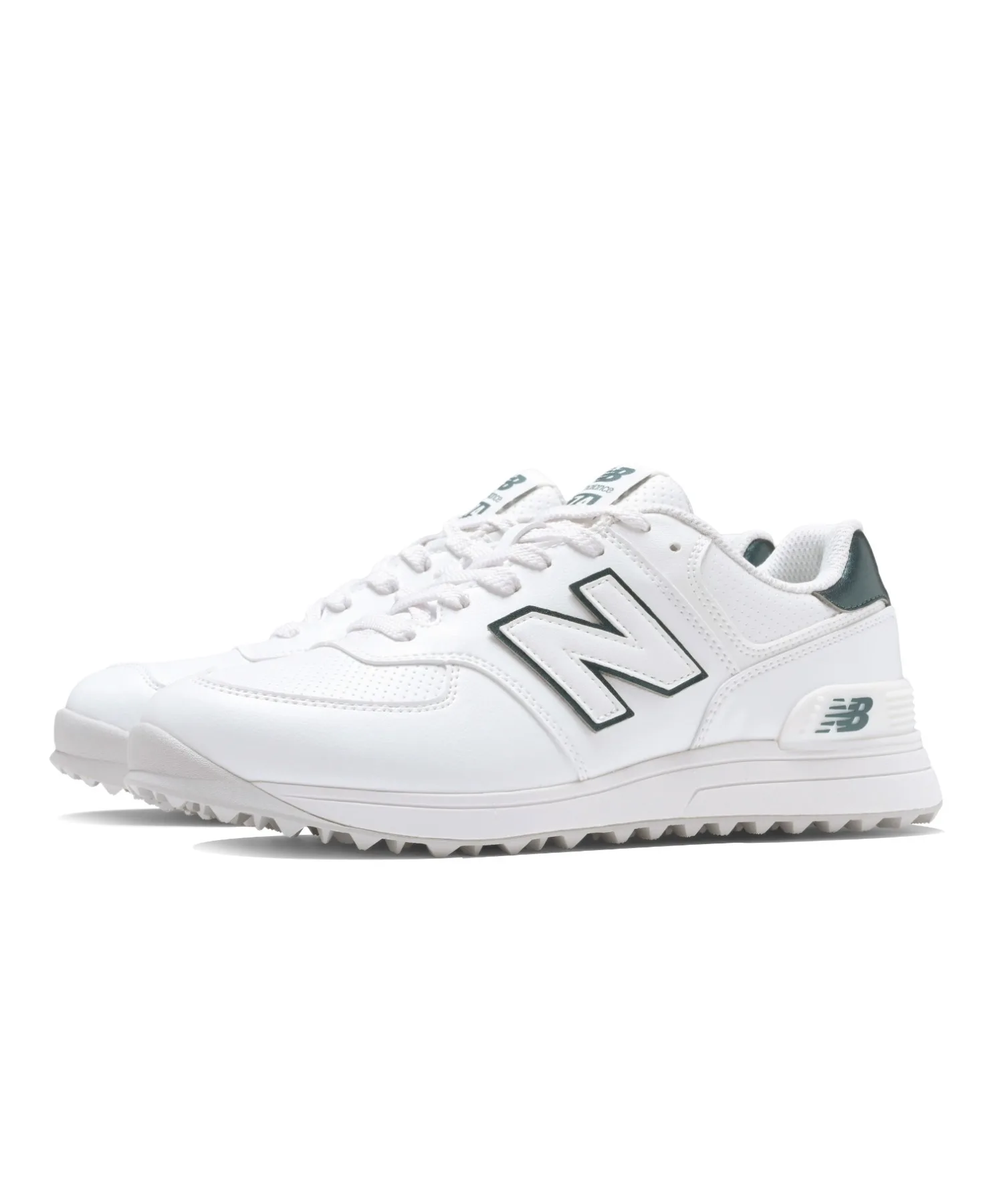 Кроссовки для гольфа с усиленной амортизацией 574 v4 SL New Balance белые — фото 2