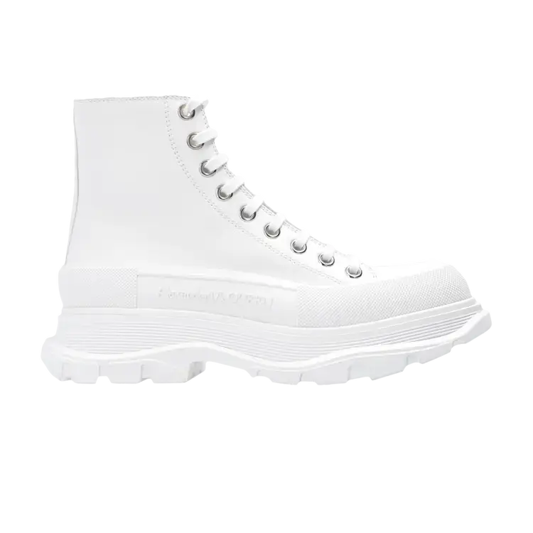 Ботинки Alexander McQueen Wmns Tread Slick Boot, белый