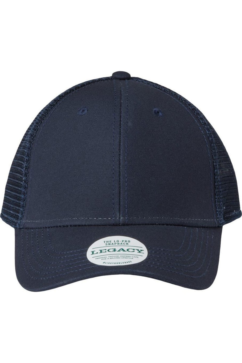 

Кепка дальнобойщика LEGACY Lo-Pro Snapback, цвет navy/ navy
