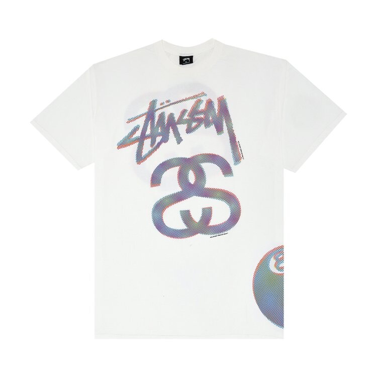 

Футболка Stussy CMYK 'White', белый