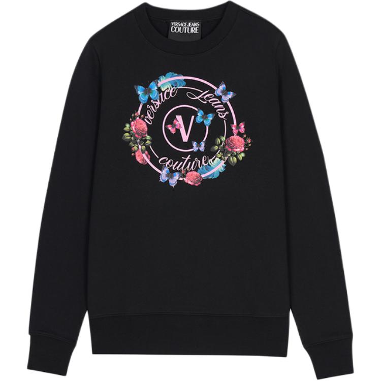 

Толстовка FW25 женская VERSACE JEANS COUTURE, черный