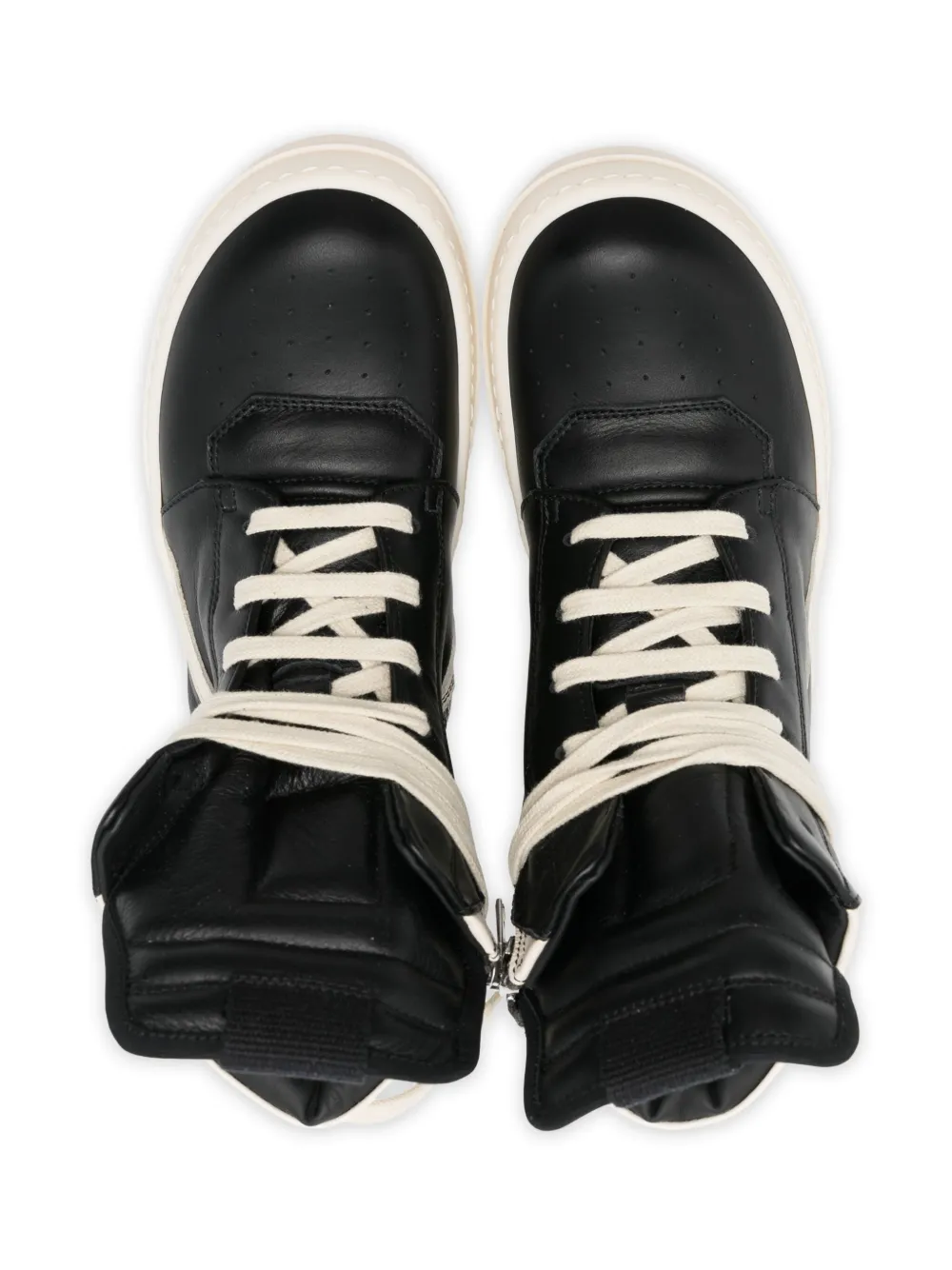 Кроссовки Geo Baskets Rick Owens Kids, черный — фото 3