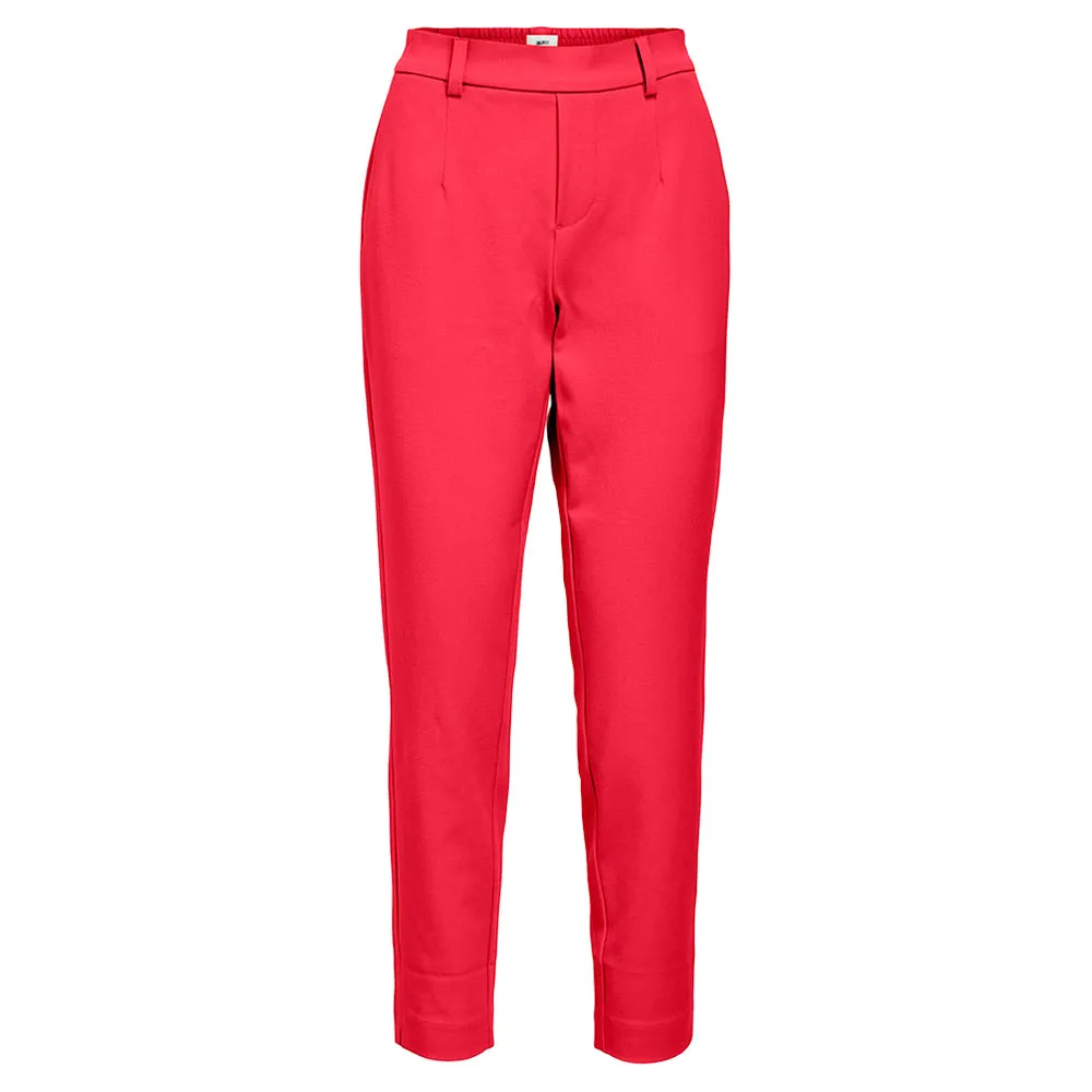 

Брюки Object Lisa Slim, розовый