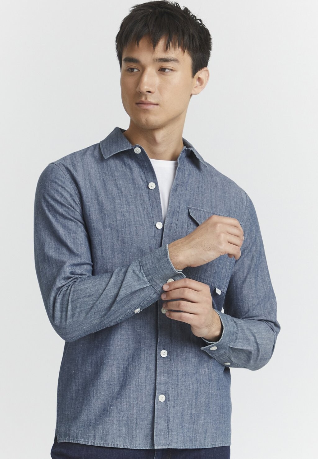 

Рубашка Casual Friday, цвет denim mid blue