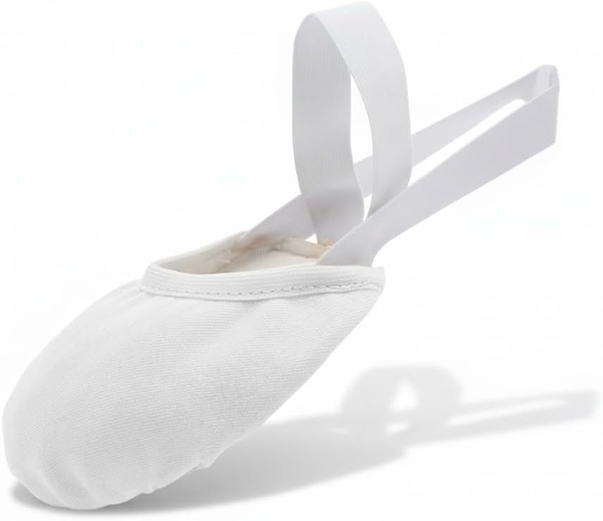 

Женские полуподноши для танцев MSMAX, парусиновые туфли-пируэты для современного танца, балета, джаза, гимнастики, акробатики, белый