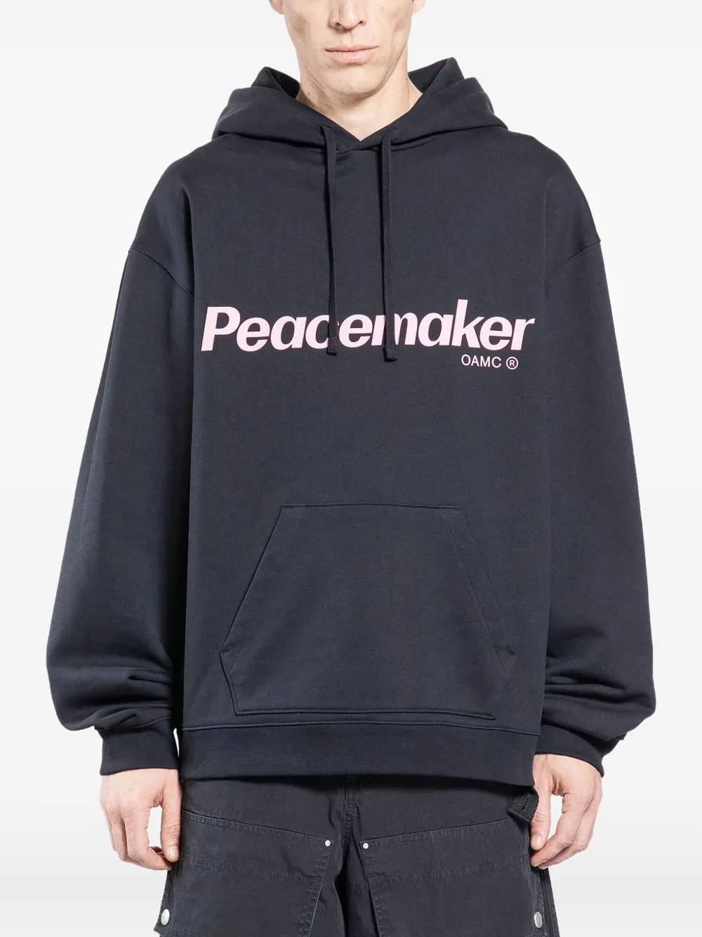 

Толстовка с логотипом Peacemaker Oamc, черный