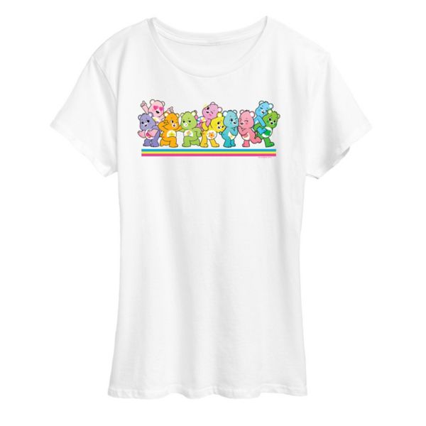 

Женская футболка с принтом Care Bears Licensed Character, белый