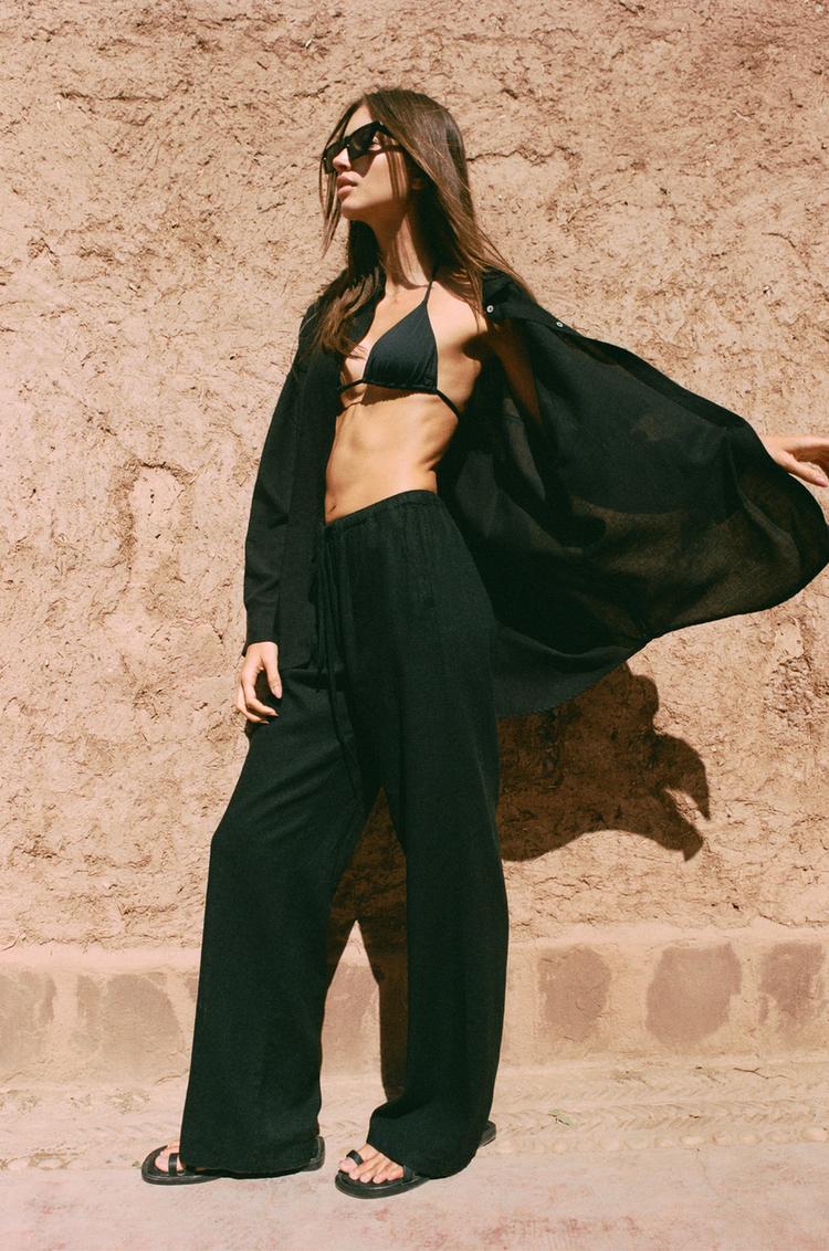 

Деревенские джоггеры Pull And Bear, черный