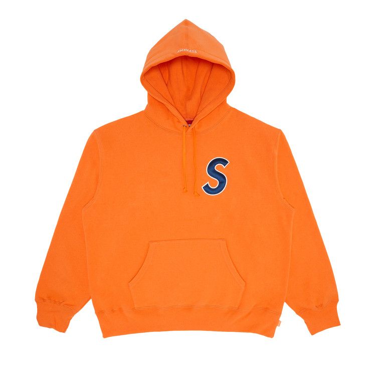 

Толстовка Supreme S Logo Hooded Sweatshirt, Light Orange