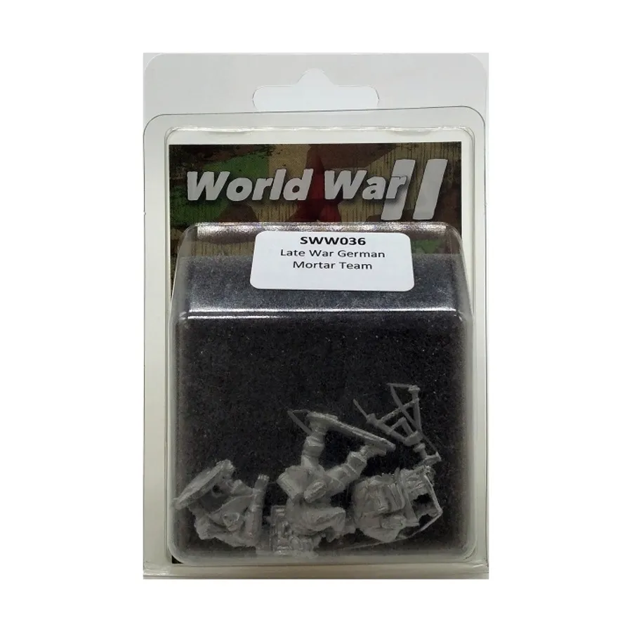 

Немецкая минометная группа конца войны, WWII Miniatures - German Forces (28mm) (Artizan Designs)