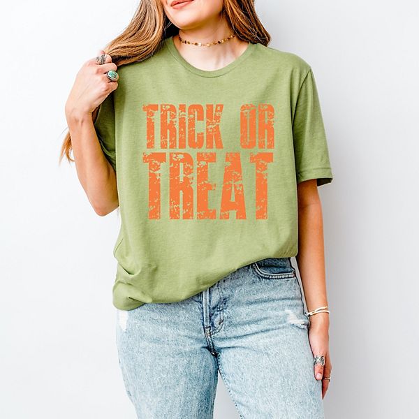 

Футболка с принтом Trick or treat block distressed Simply Sage Market, Light Green, Зеленый, Футболка с принтом Trick or treat block distressed Simply Sage Market, Light Green