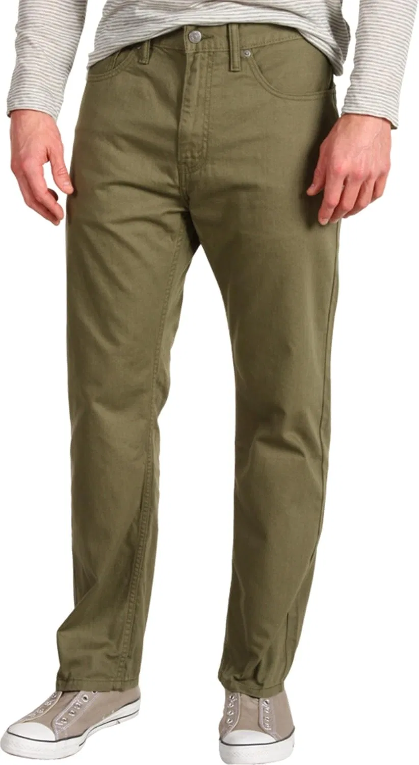Джинсы Levi's 505 Regular Fit, глубокий лишайниково-зеленый
