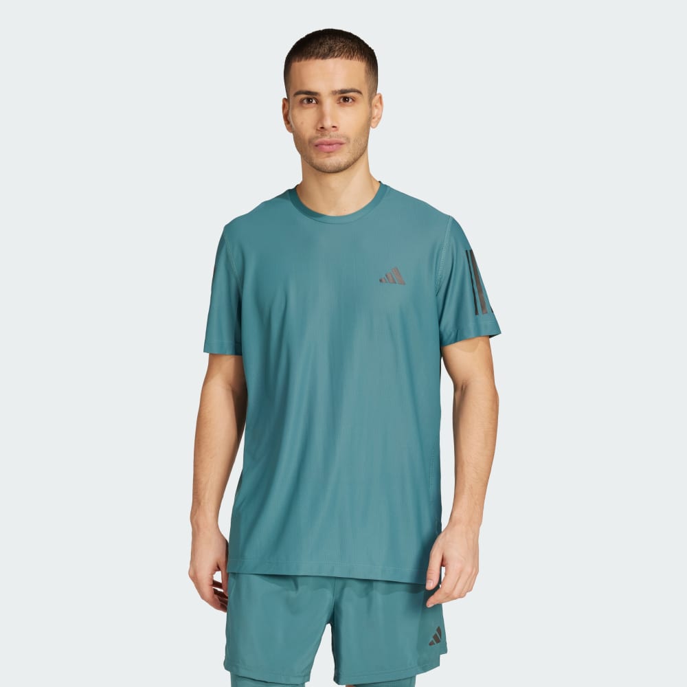

Спортивная футболка Adidas Own the Run Tee, цвет Preloved Teal